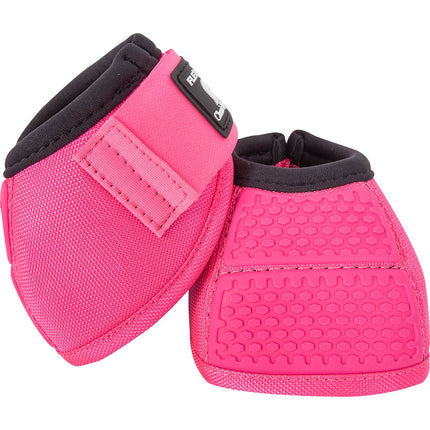 Classic Equine Flexion Bell Boot Hot Pink
