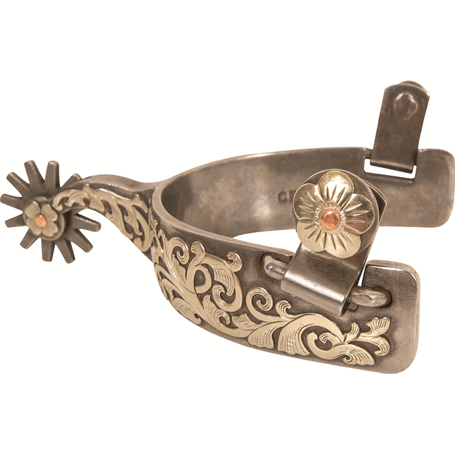 Classic Spurs Mens Performance Horse 2" Shank