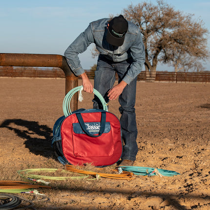 Basic Rope Bag Red/Navy