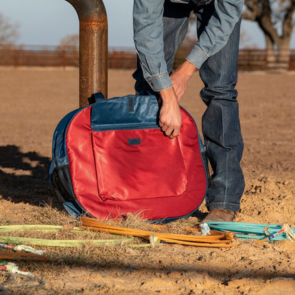 Basic Rope Bag Red/Navy