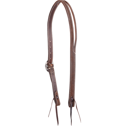 Martin Split Ear Headstall Ranahan Roughout Chocolate