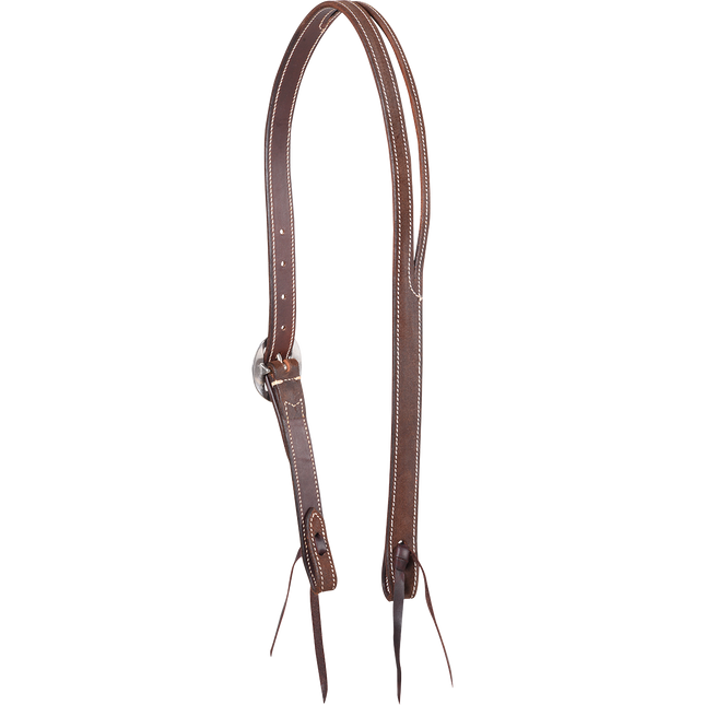 Martin Split Ear Headstall Ranahan Roughout Chocolate
