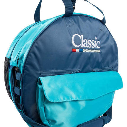 Classic Deluxe Rope Bag Navy/Aqua