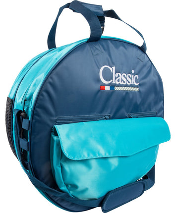 Classic Deluxe Rope Bag Navy/Aqua