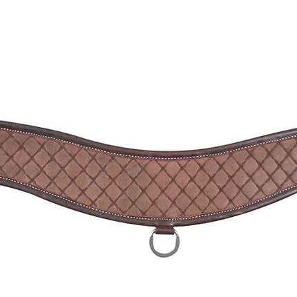 Martin 4" Steer Roper Chocolate Quilted Breastcollar