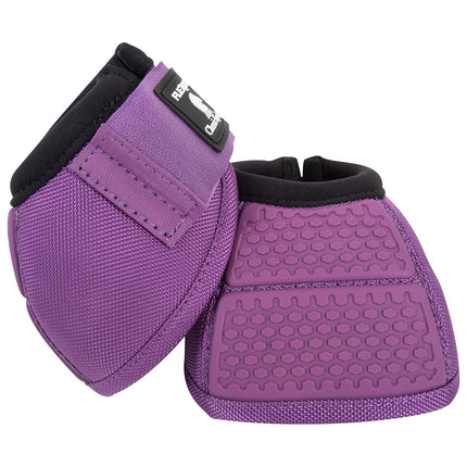 Classic Equine Flexion Bell Boot Violet Purple