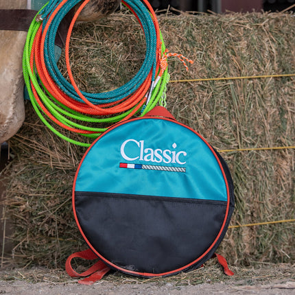 Classic Kid Rope Bag Aqua Black
