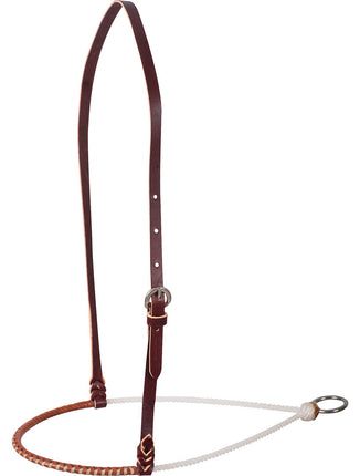 Martin Single Rope 3/16" Noseband with Harness Leather Cover