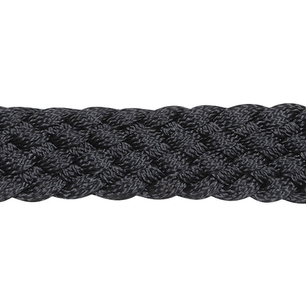 Cashel Flat Braid Pony Halter w/ Lead Black