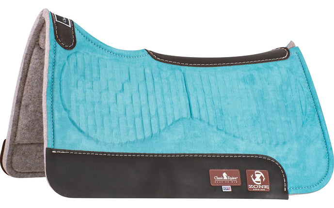 Classic Zone Micro Suede Pad Turquoise 28x30