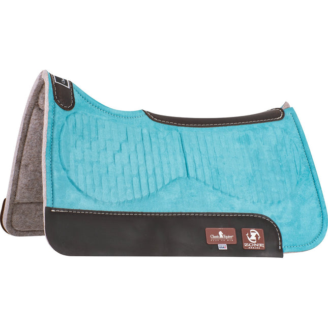 Classic Zone Micro Suede Pad Turquoise 30x30