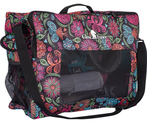 Classic Boot Accessory Tote Neon Flower