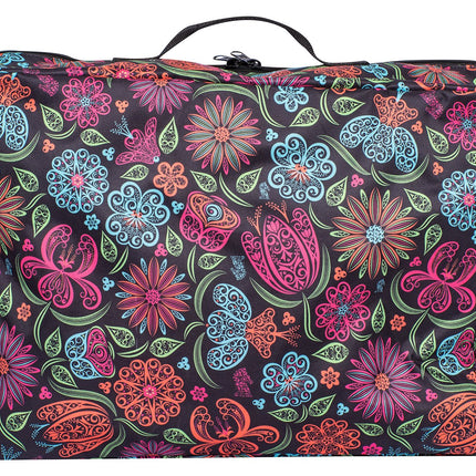 Classic Boot Accessory Tote Neon Flower