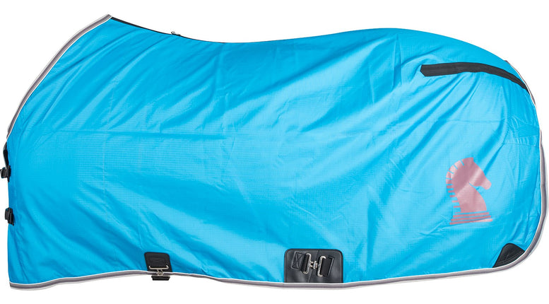 Classic Stable Sheet with Open Front Aloha Blue