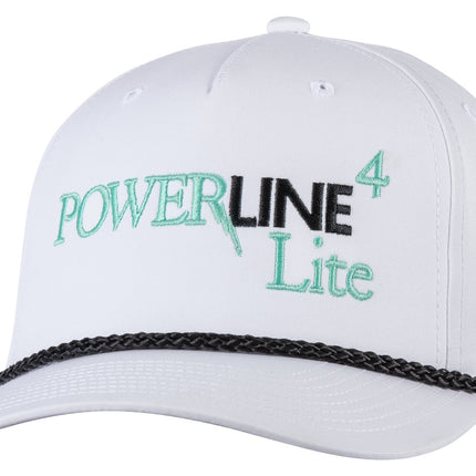 Powerline Rope Cap White