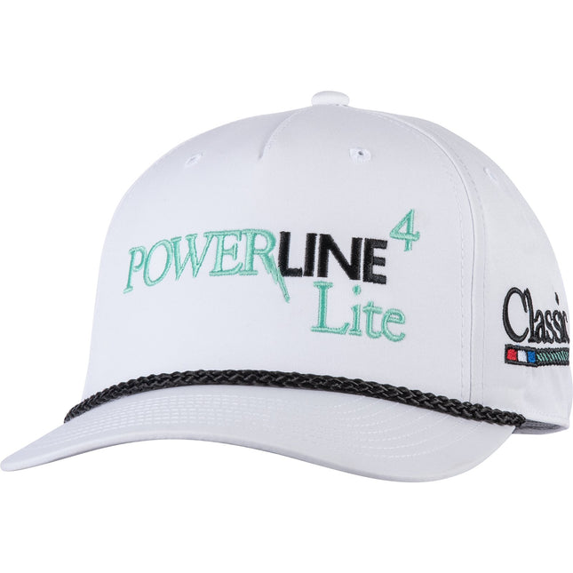 Powerline Rope Cap White