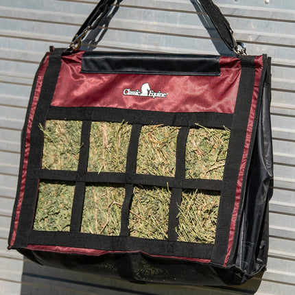 Classic Topload Hay Bag Black Ruby Basket