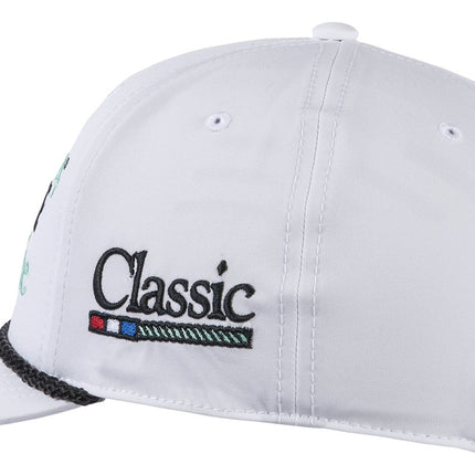 Powerline Rope Cap White