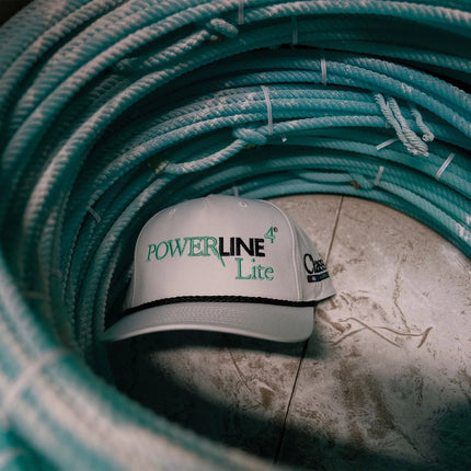 Powerline Rope Cap White