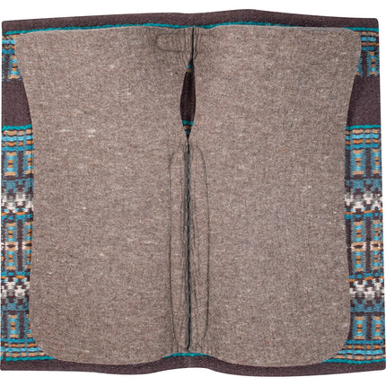 Classic Wool Top 34x38 Coffee Teal