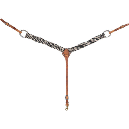 Martin 2" Mohair Breastcollar Black Natural