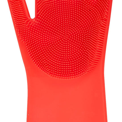 Classic Wash Gloves Red