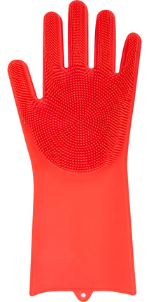 Classic Wash Gloves Red