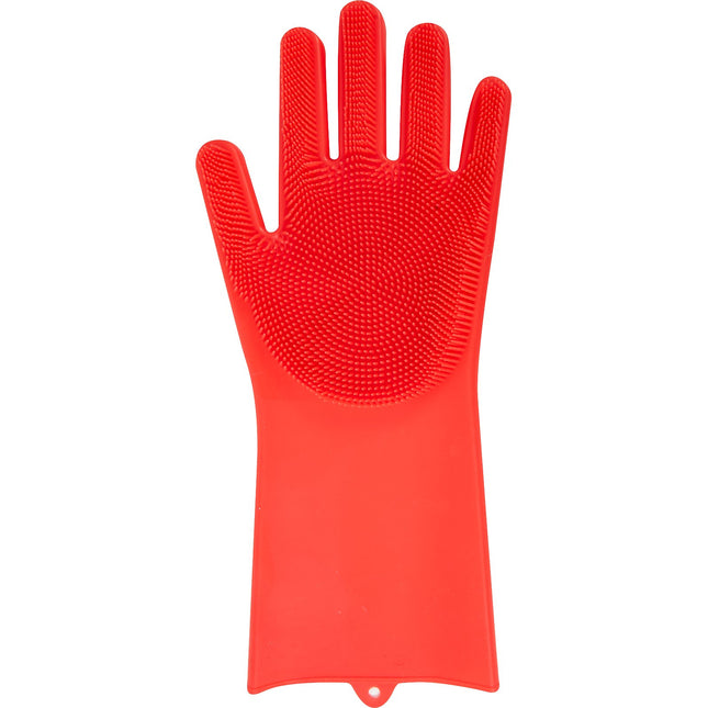 Classic Wash Gloves Red