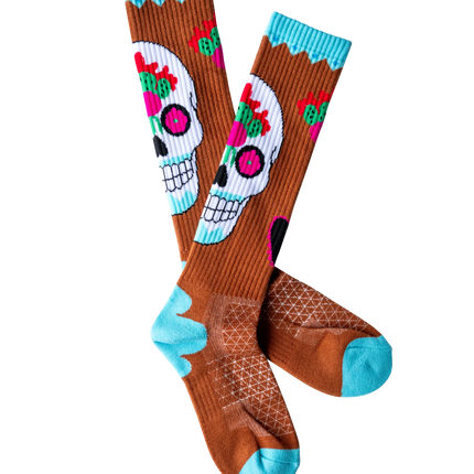 Lucky Chuck Viva Diva Rebel Performance Boot Socks