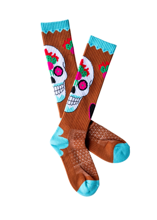 Lucky Chuck Viva Diva Rebel Performance Boot Socks