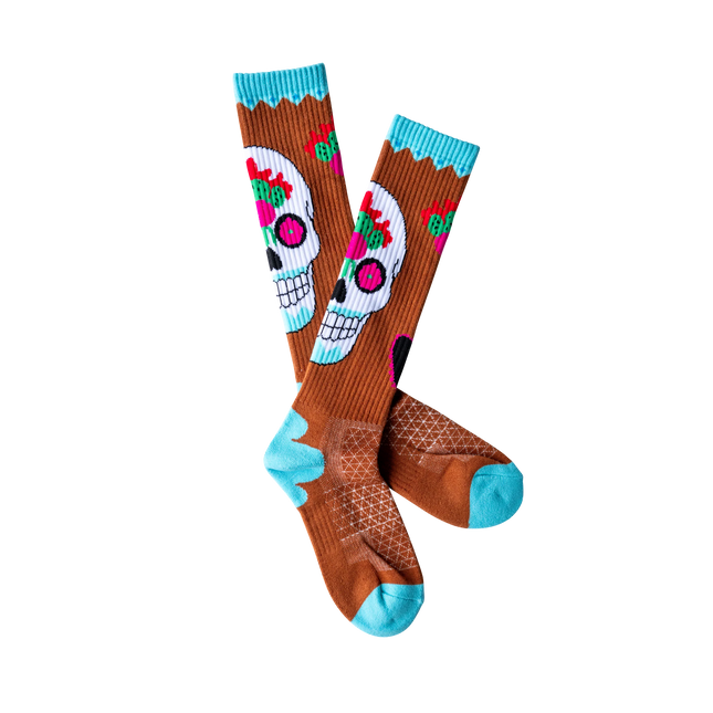 Lucky Chuck Viva Diva Rebel Performance Boot Socks