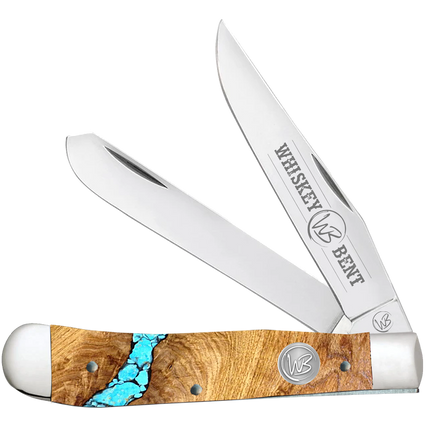 Whiskey Bent Knife Turquoise River