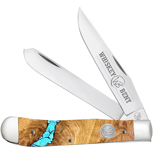 Whiskey Bent Knife Turquoise River
