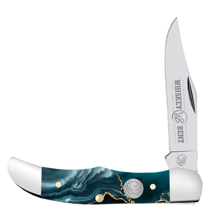 Whiskey Bent Knife Mini Hunter Gold Rush