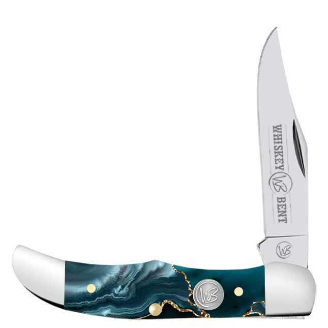 Whiskey Bent Knife Mini Hunter Gold Rush