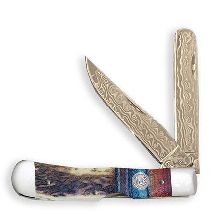 Whiskey Bent Knife Trapper Bullcutter Bandito