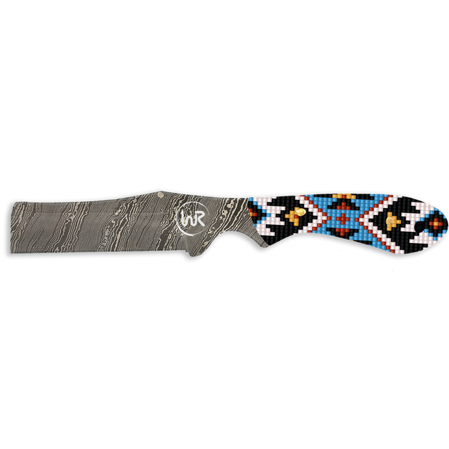 Whiskey Bent Knife Bull Cutter Sky Bead