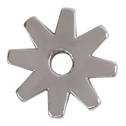 Weaver Rowels 8 Point Replacement, Stainless Steel, 1"