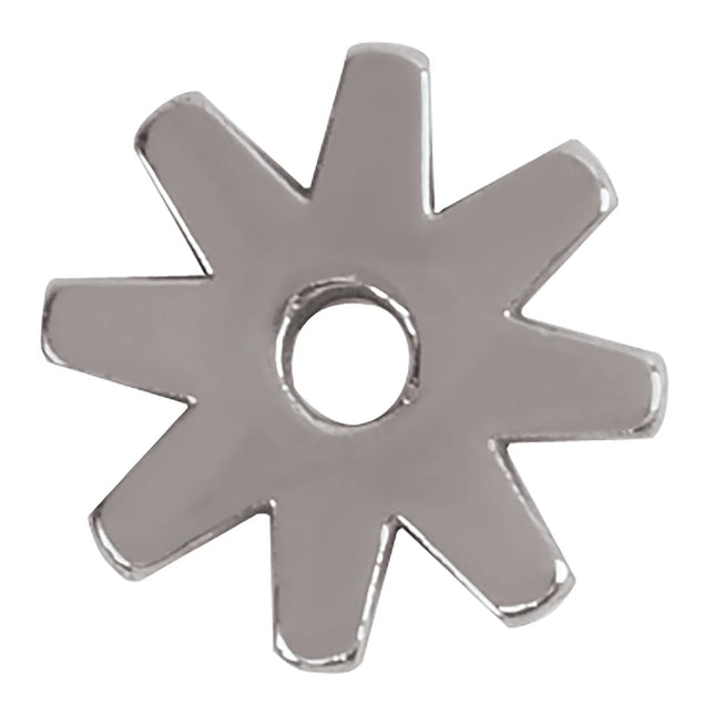 Weaver Rowels 8 Point Replacement, Stainless Steel, 1"